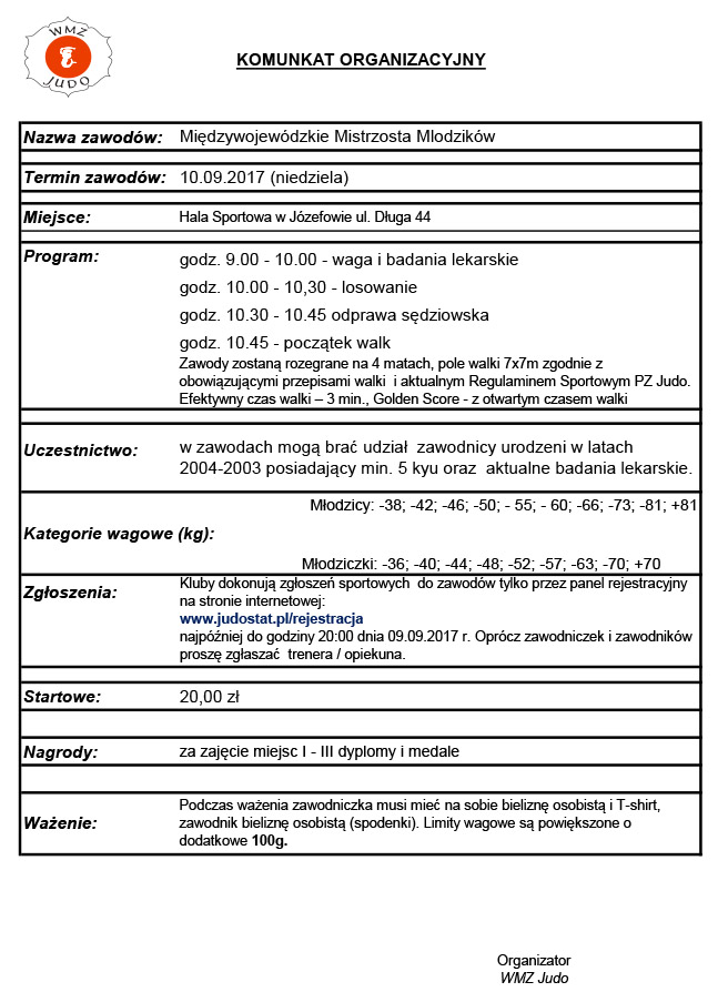 Międzywojewódzkie Mistrzostwa Młodzików