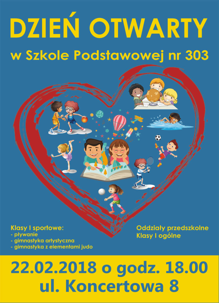 Klasa sportowa judo w SP303 na Ursynowie plakat